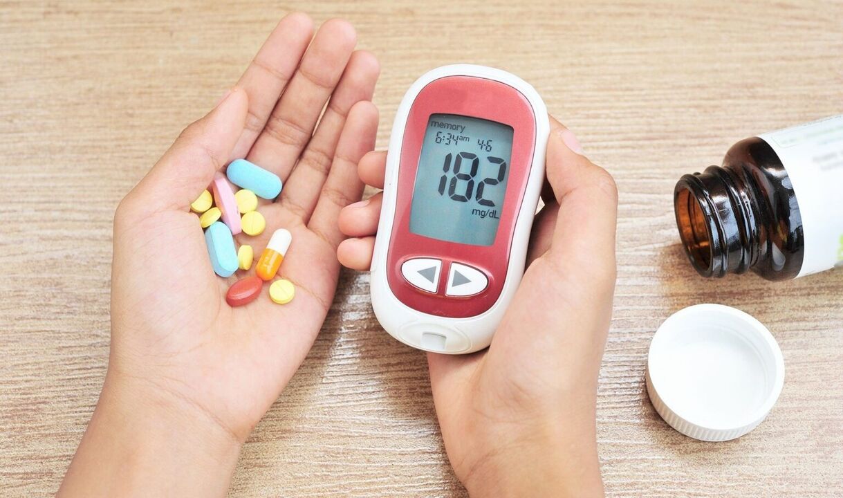 Diabetes mellitus tablete